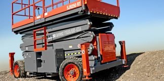 Rough terrain vs. slab scissor lift